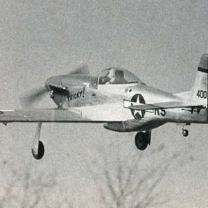 Alternative view of P-51 Mustang